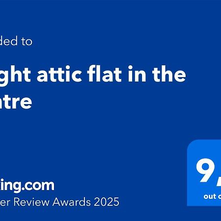 Bright Attic Flat In The Centre Apartment Riga Ngoại thất bức ảnh