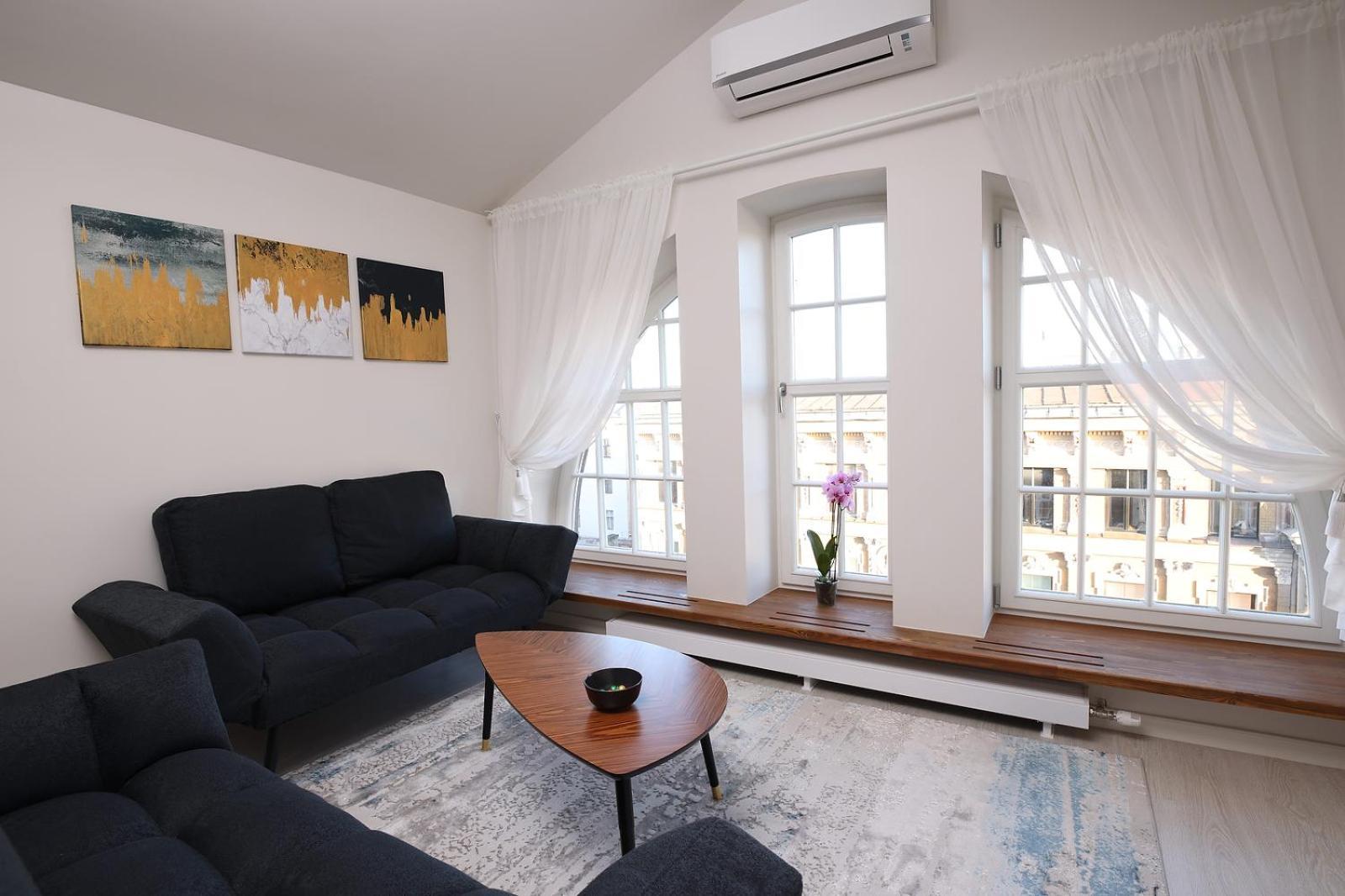 Bright Attic Flat In The Centre Apartment Riga Ngoại thất bức ảnh
